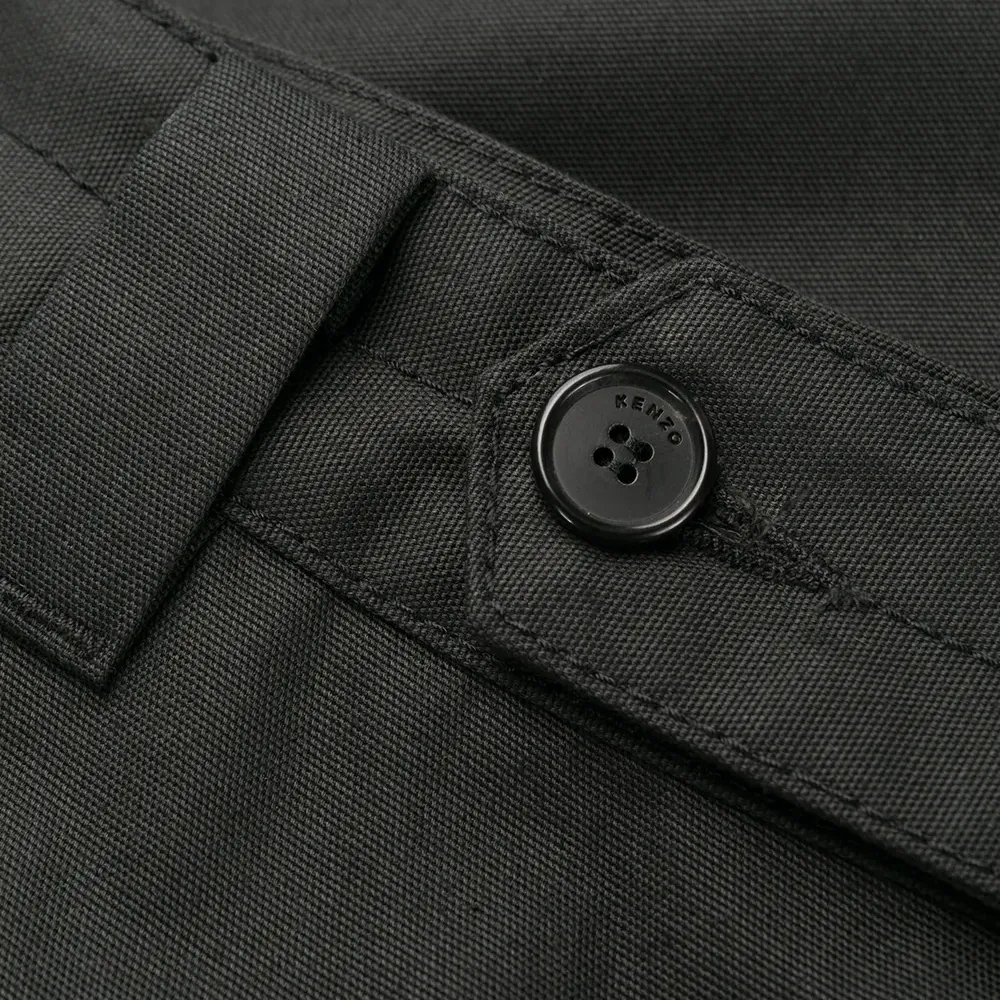 укороченные брюки прямого кроя