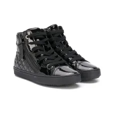 Лакированные высокие кеды Kalispera