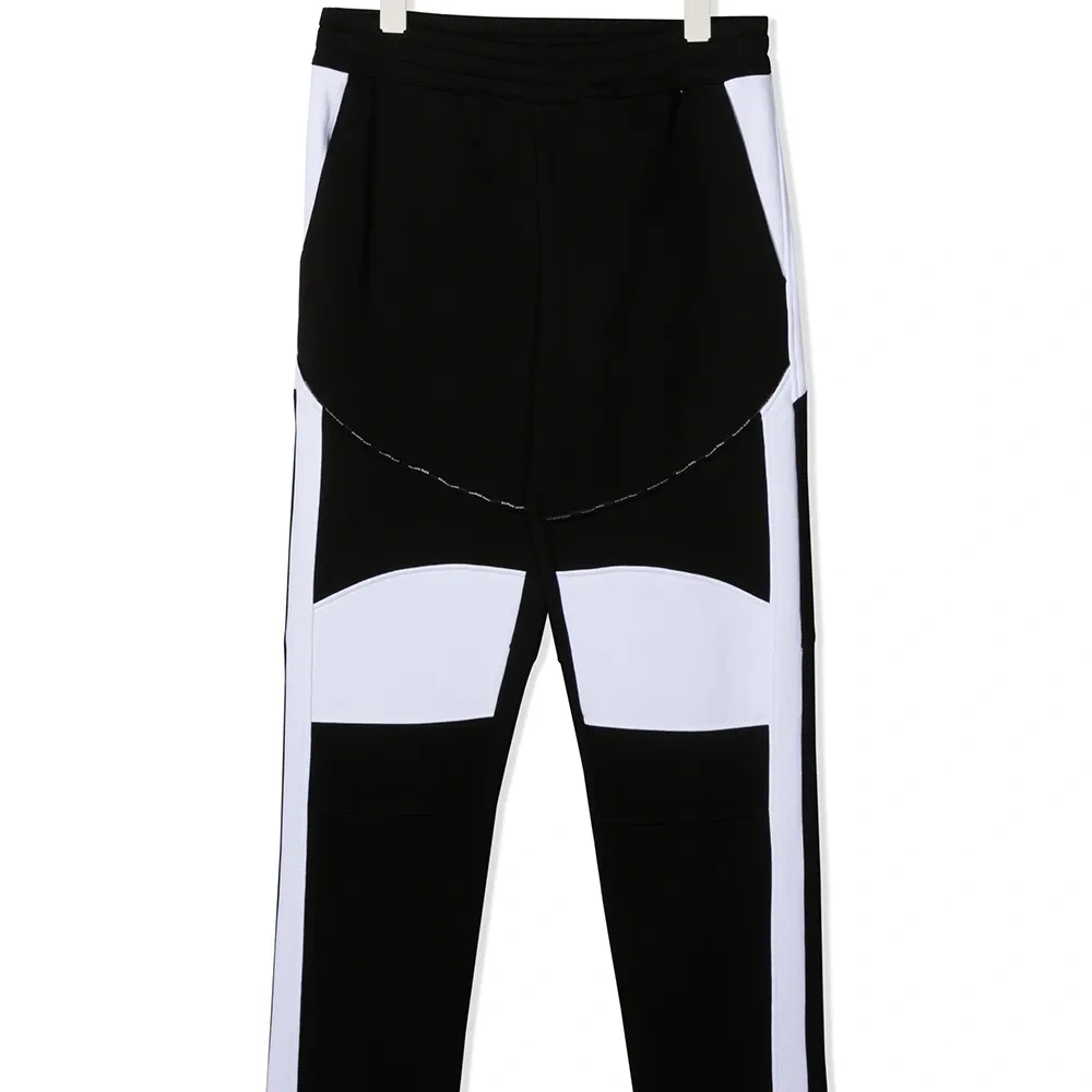 Спортивные брюки в стиле колор-блок