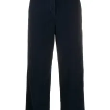 Укороченные брюки широкого кроя