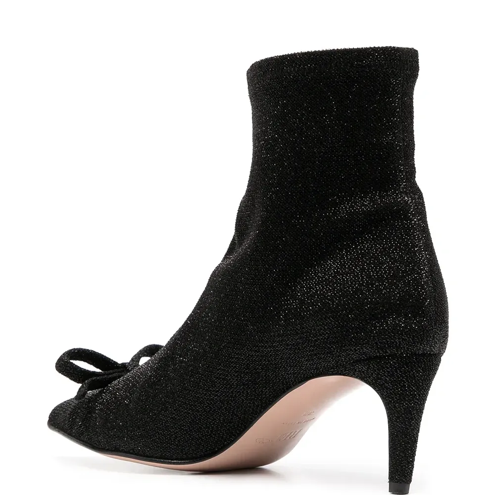 Ботильоны с бантом