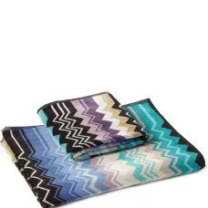 Комплект Giacomo из двух полотенец с узором шеврон