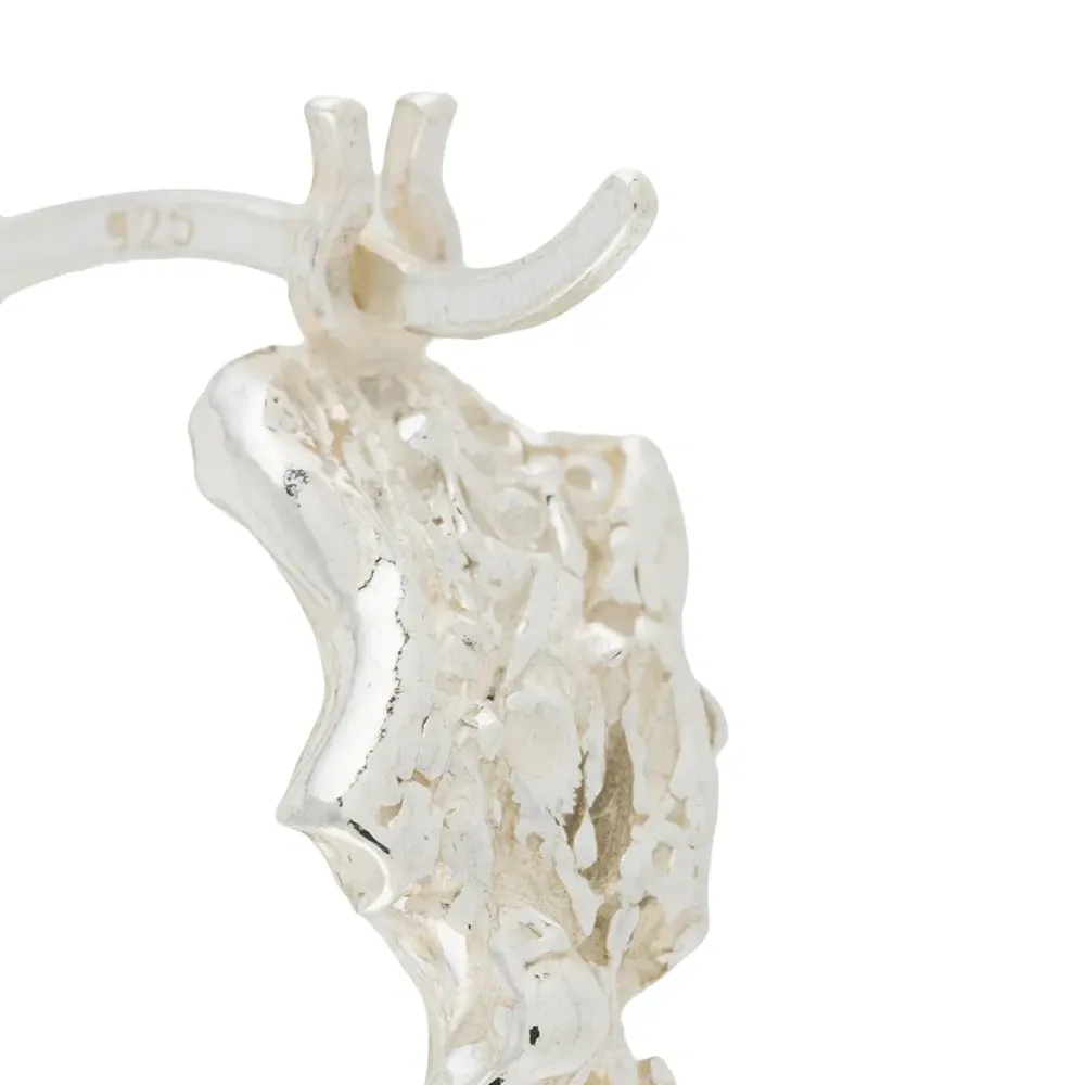 Маленькие серьги-кольца Rebutia