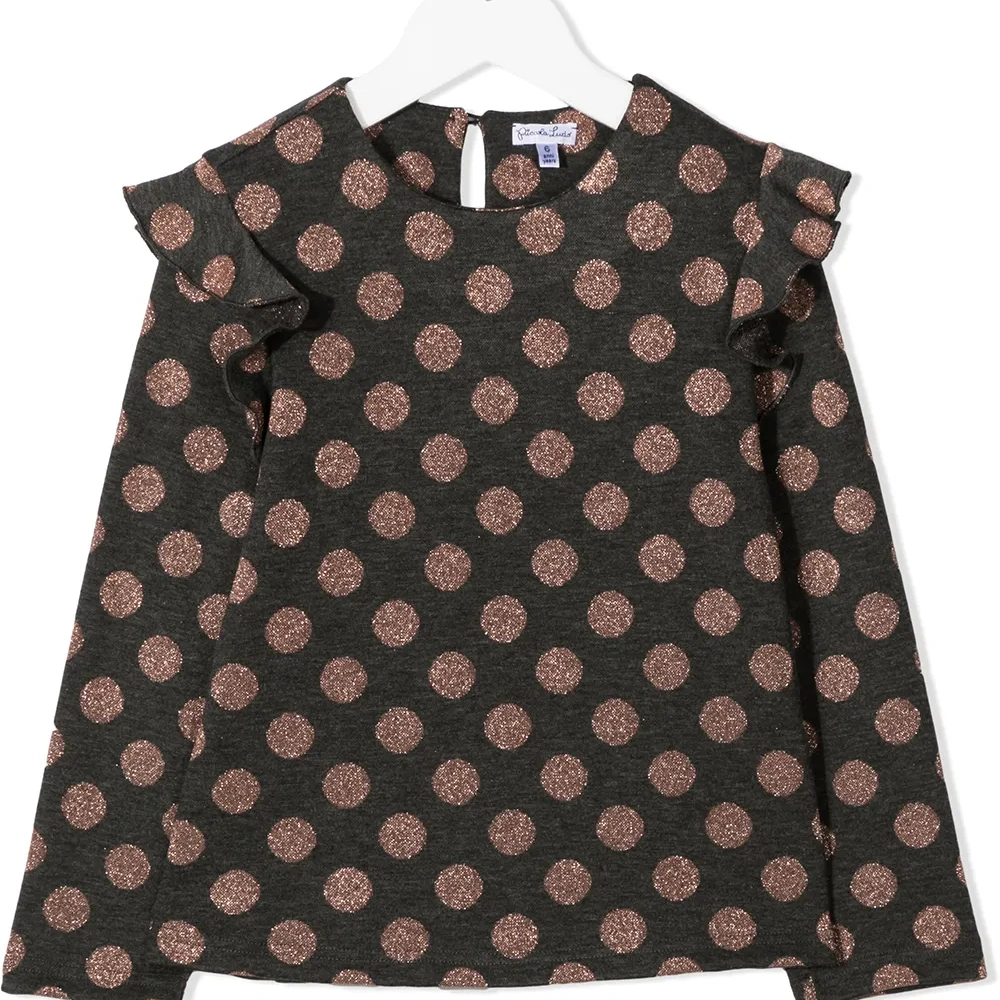 Блузка в горох