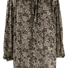 Блузка оверсайз Liliana с цветочным принтом Блузка оверсайз Liliana с цветочным принтом