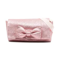 Сумка с блестками и бантом