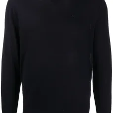 Джемпер с вышитым логотипом