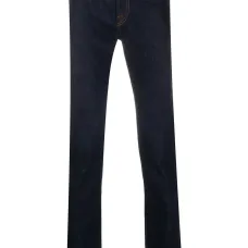 Узкие джинсы средней посадки