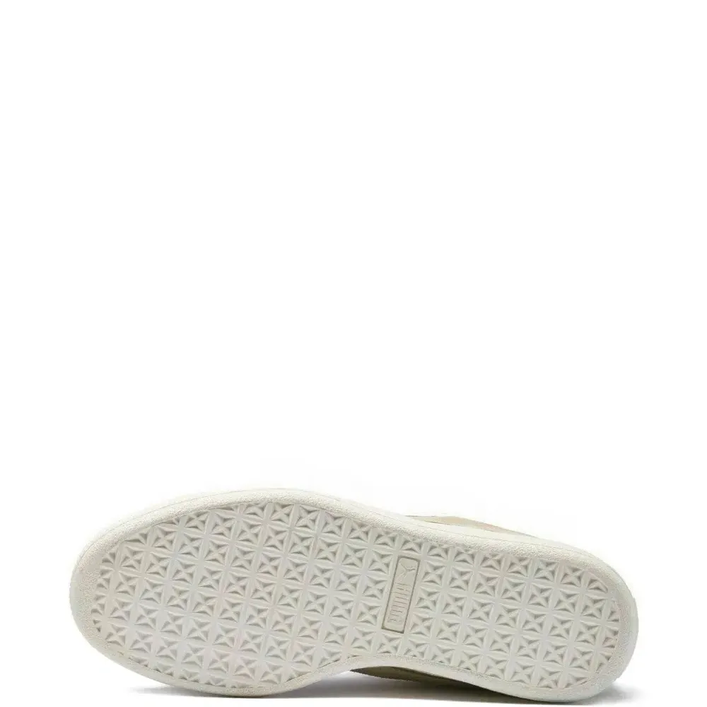 Кожаные кроссовки из замши