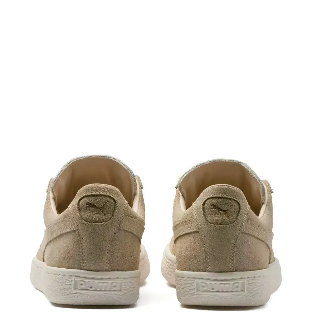 Кожаные кроссовки из замши