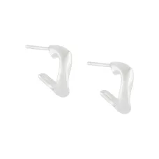 Витые серьги-кольца Витые серьги-кольца