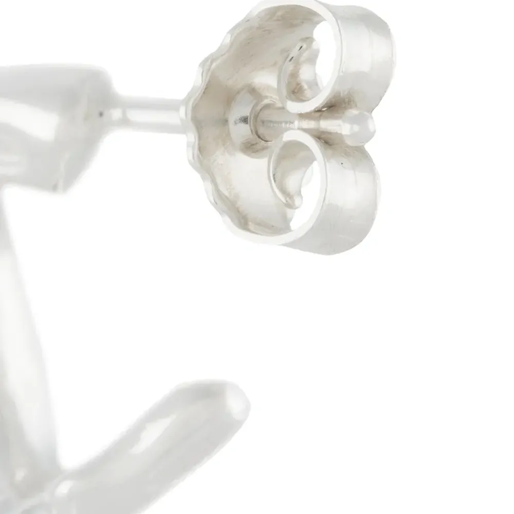 Витые серьги-кольца