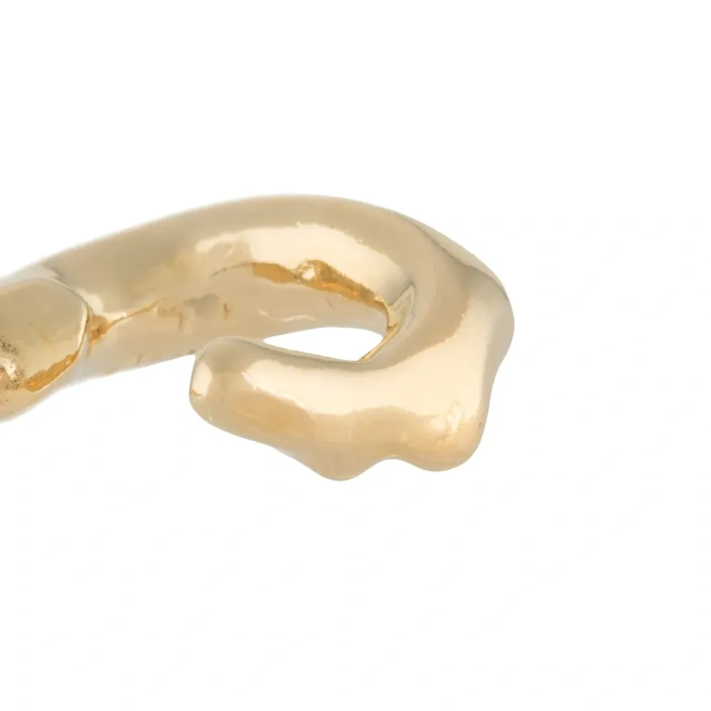 Витые серьги-кольца