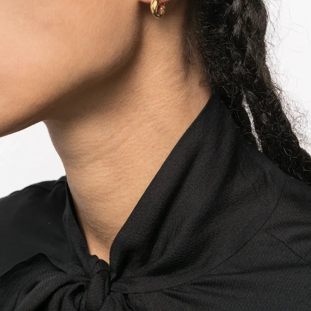 Витые серьги-кольца