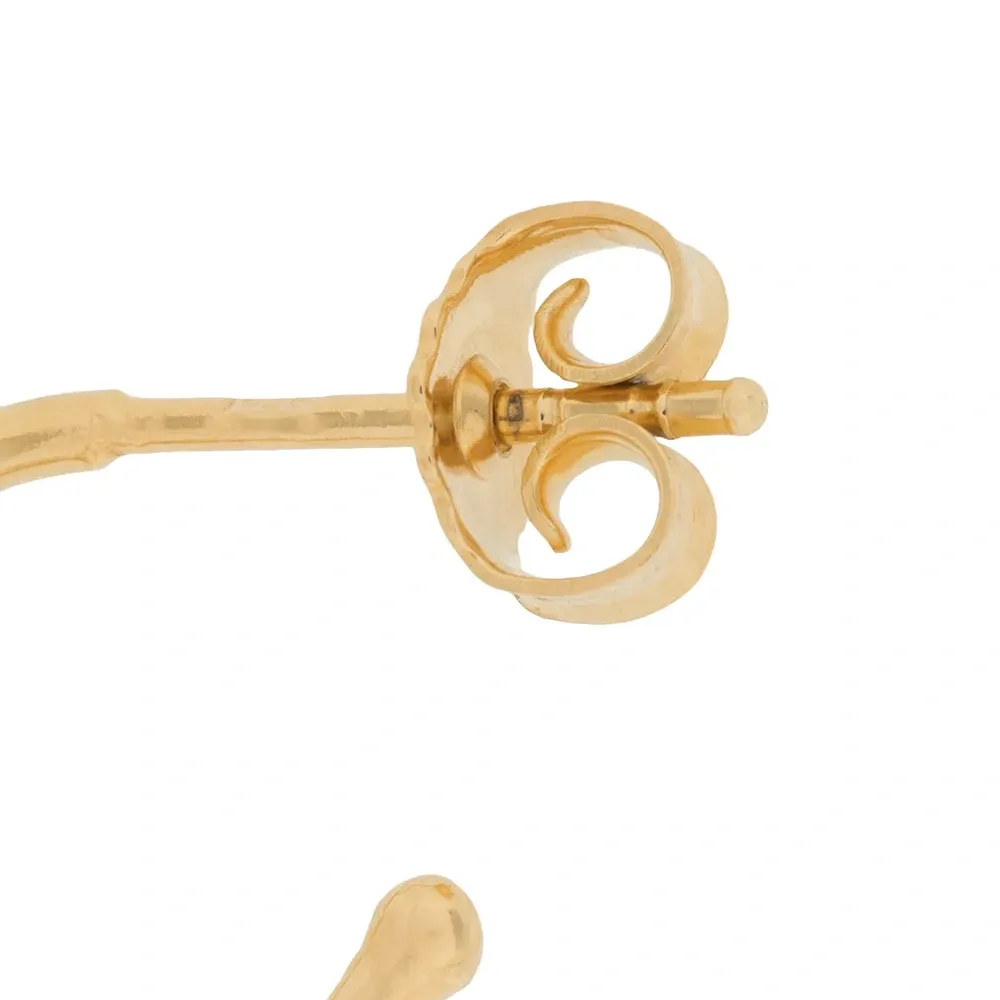 Асимметричные серьги с жемчугом