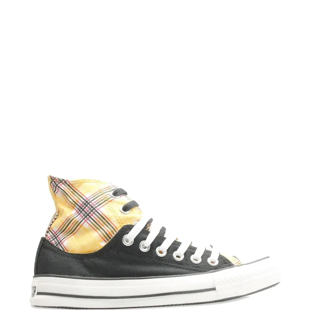 Кроссовки с клетчатыми вставками