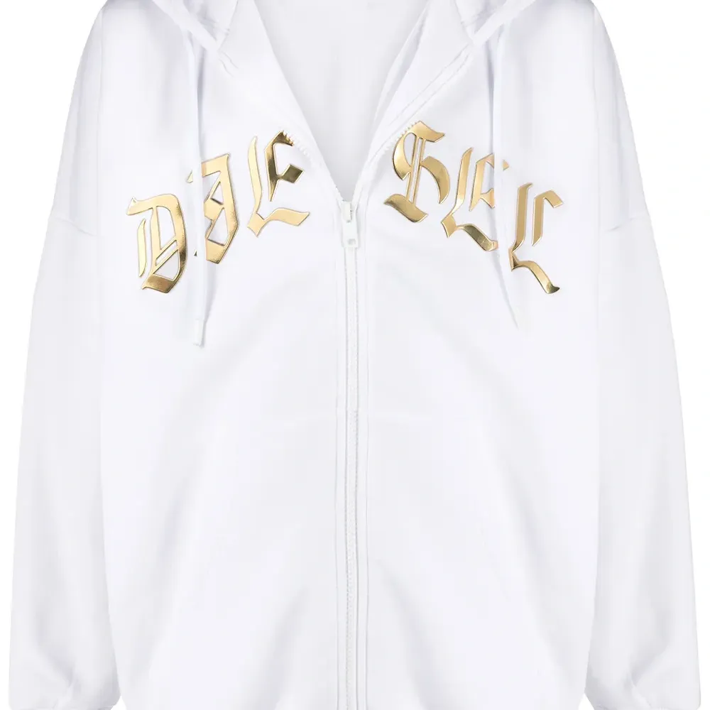 Худи на молнии с логотипом