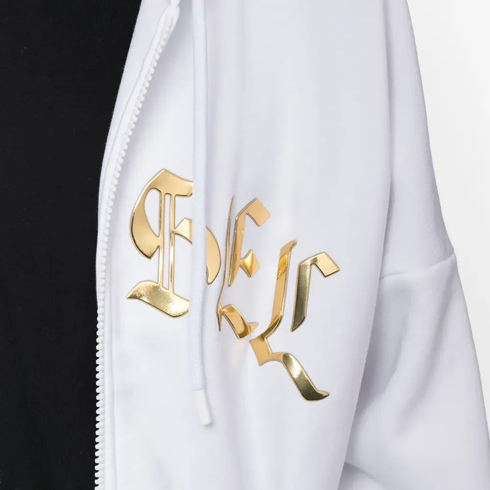 Худи на молнии с логотипом