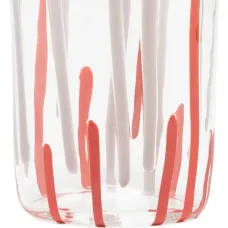 Стакан с абстрактными полосками