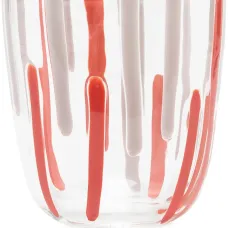 Стакан с абстрактными полосками