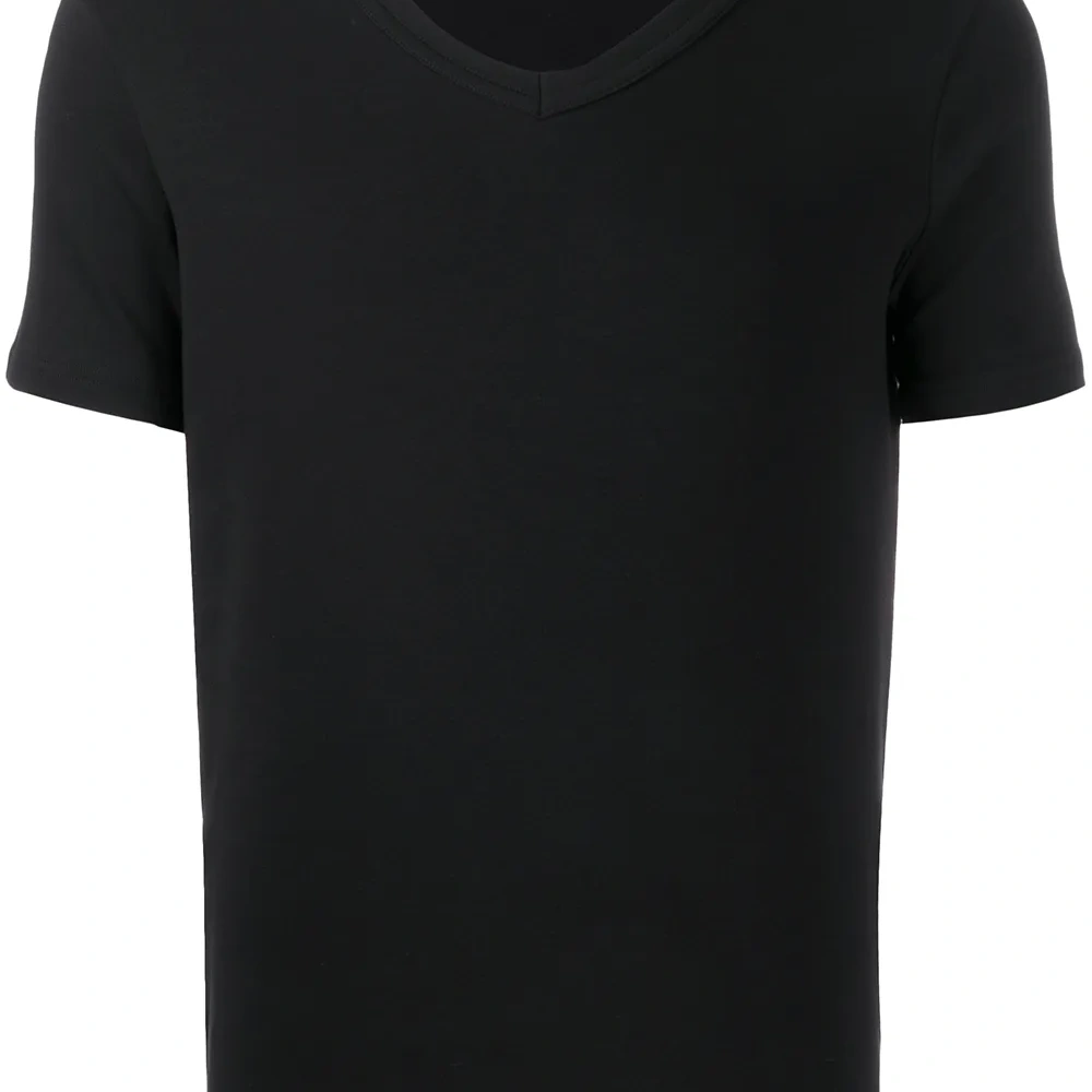 Футболка с V-образным вырезом