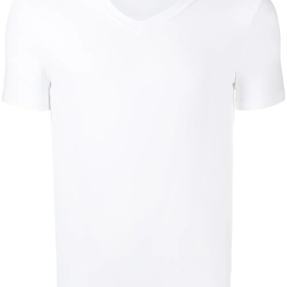 Футболка с V-образным вырезом