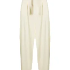 зауженные брюки свободного кроя