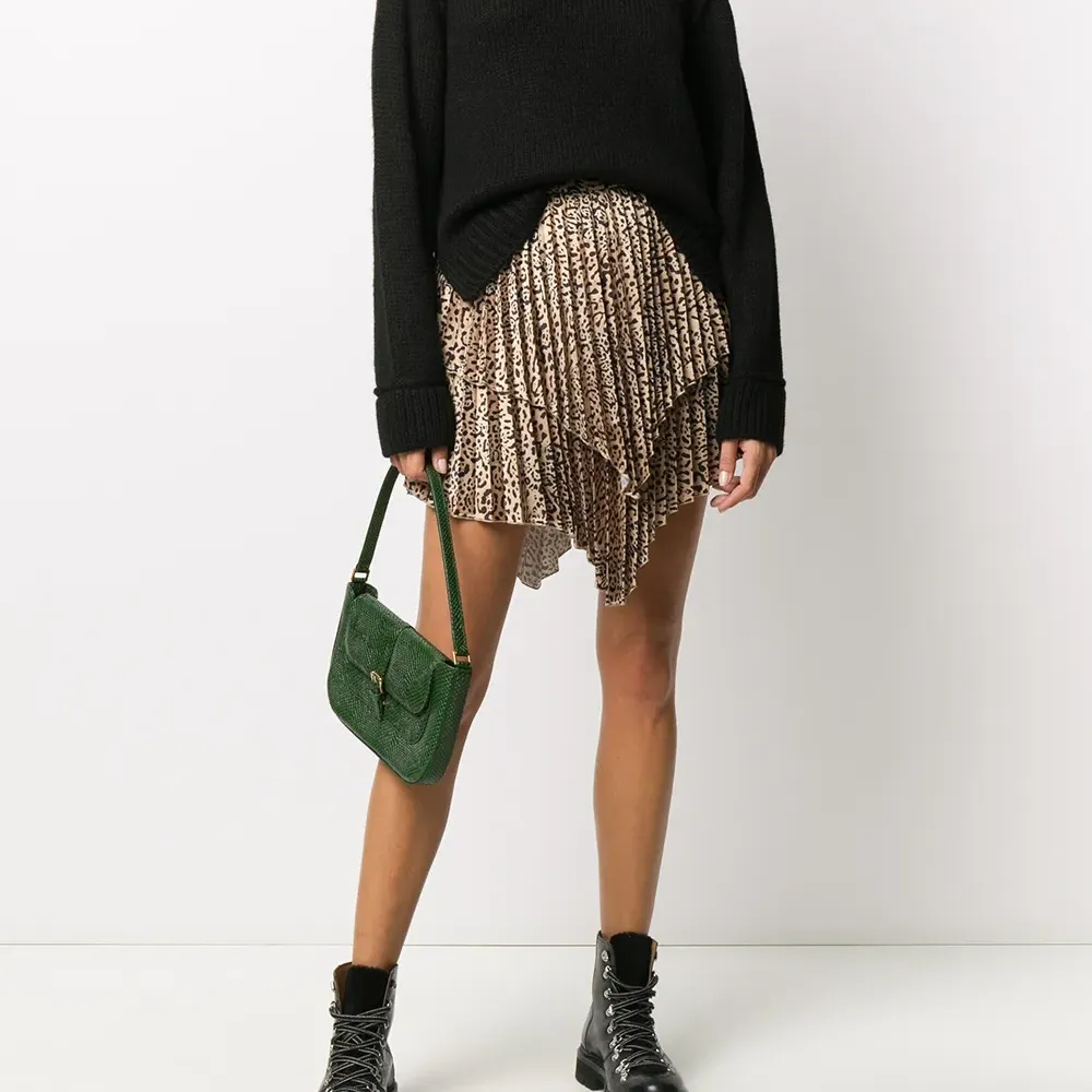 многослойная плиссированная юбка