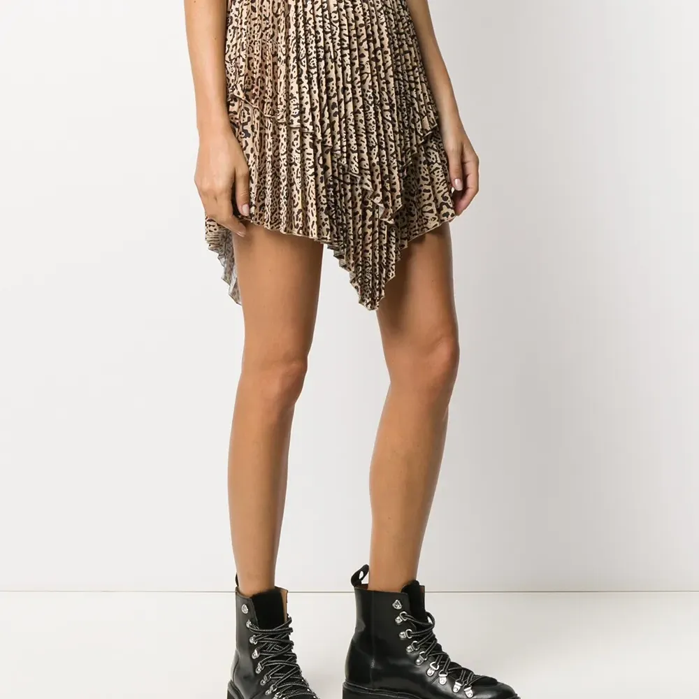 многослойная плиссированная юбка