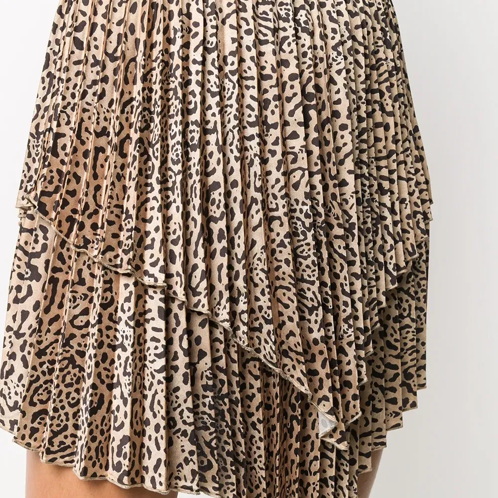 многослойная плиссированная юбка