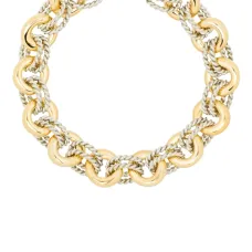 Двухцветное колье