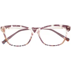 Очки в оправе с сетчатым узором Очки в оправе с сетчатым узором