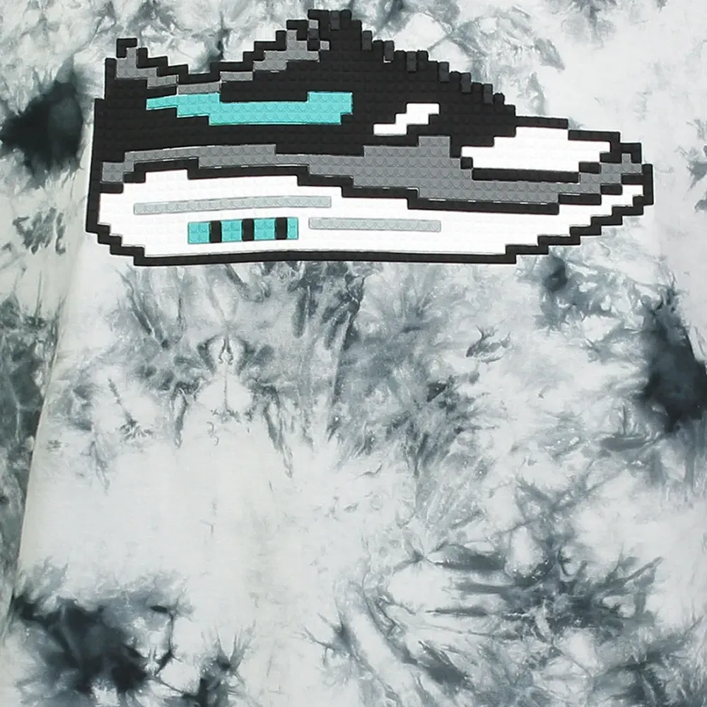 Футболка с принтом тай-дай