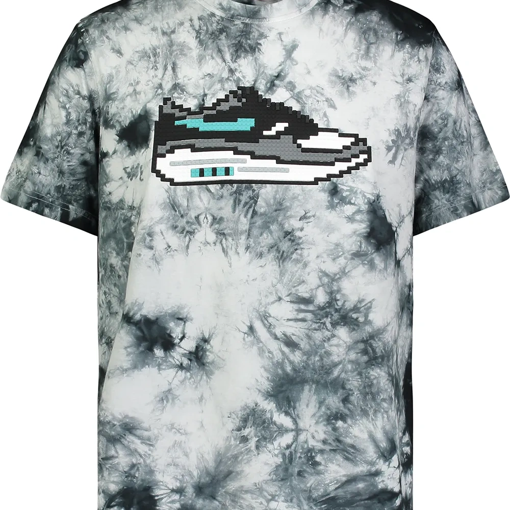 Футболка с принтом тай-дай