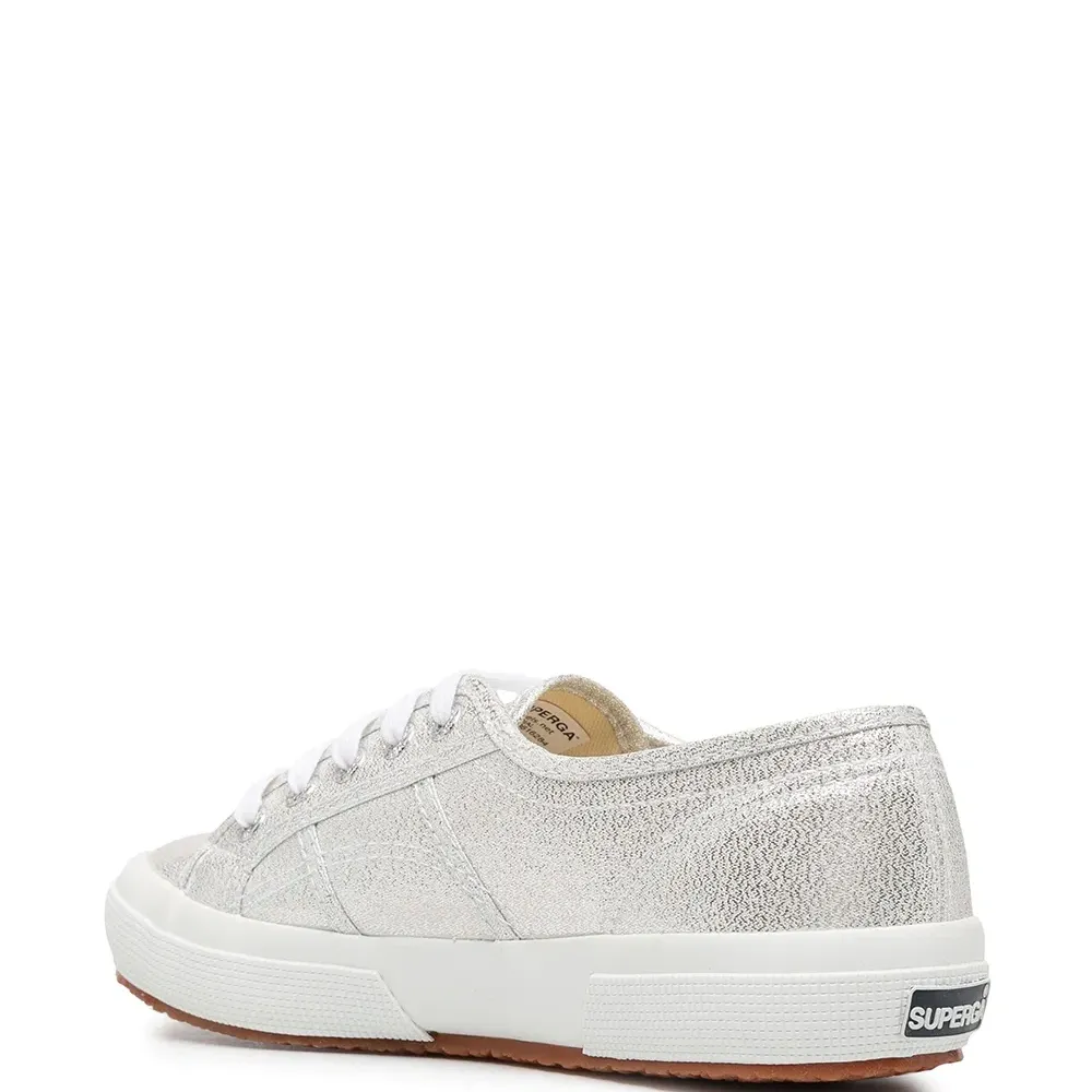 Кеды с эффектом металлик