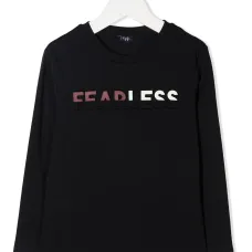 Футболка с графичным принтом и круглым вырезом