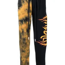 спортивные брюки с принтом тай-дай спортивные брюки с принтом тай-дай