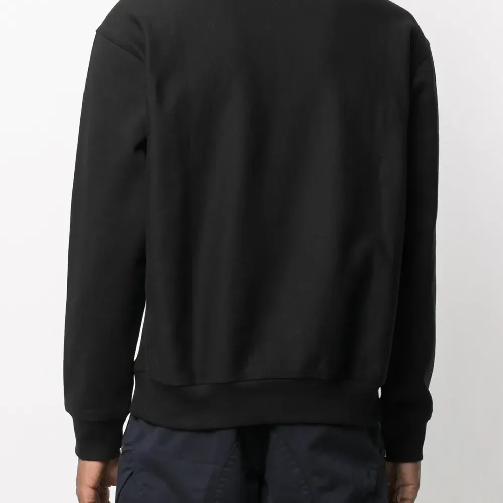 Толстовка с воротником на молнии и логотипом