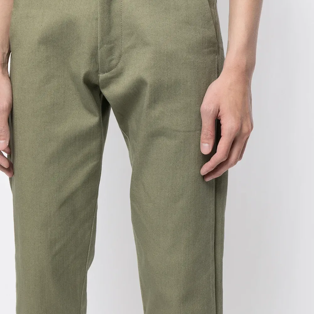 Брюки с контрастными подворотами