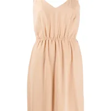 платье-трапеция без рукавов