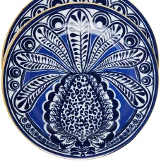 Набор из двух десертных тарелок с принтом Набор из двух десертных тарелок с принтом