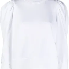 Толстовка с пышными рукавами