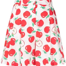 Шорты со складками и принтом Шорты со складками и принтом