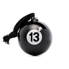 Елочный шар с принтом 13