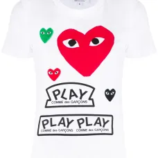 Футболка с короткими рукавами и принтом