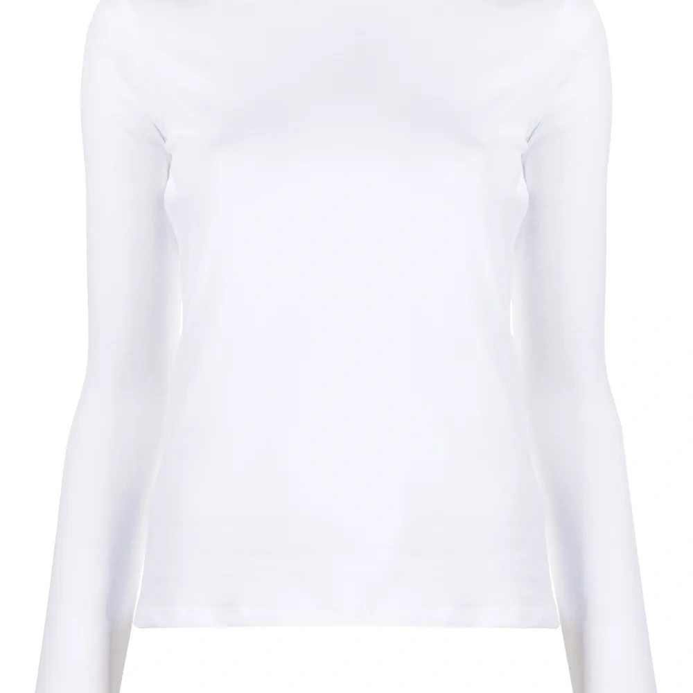 Блузка с высоким воротником