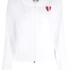 Худи на молнии с логотипом