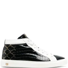 Кеды с тиснением под крокодила Кеды с тиснением под крокодила