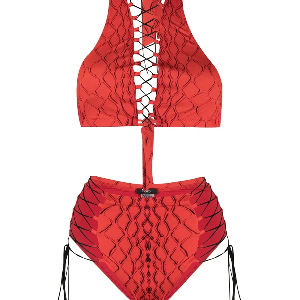 Бикини Addicted со змеиным принтом Бикини Addicted со змеиным принтом