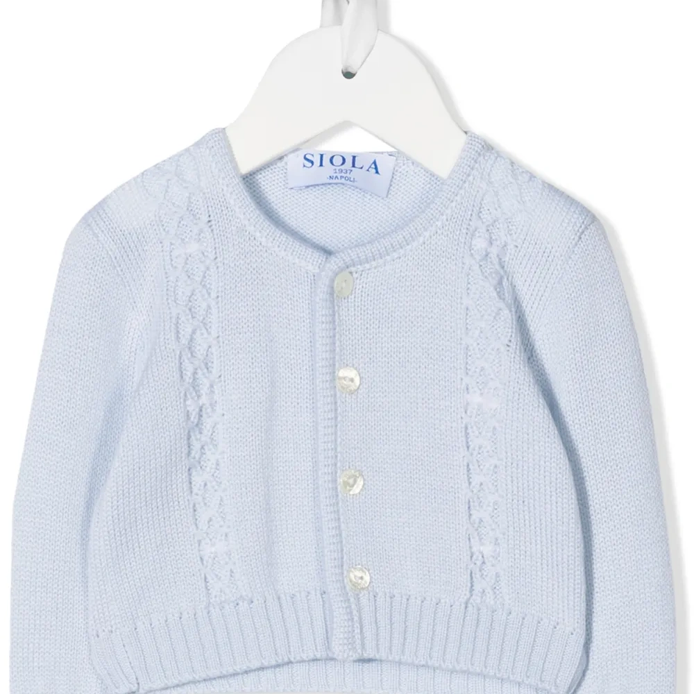 кардиган фактурной вязки